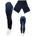 Fleece Lined Leggings in Navy